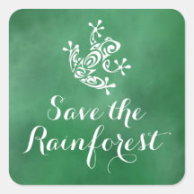 Niedlicher Frosch Rettete den Regenwald