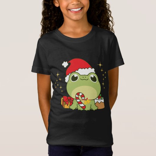 Niedlicher Frosch T-Shirt (Vorderseite)