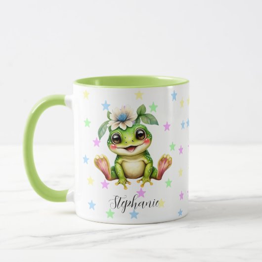 Niedlicher Frosch Tasse (Links)