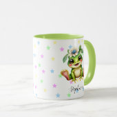 Niedlicher Frosch Tasse (VorderseiteRechts)