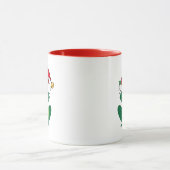 Niedlicher Frosch Tasse (Zentrum)