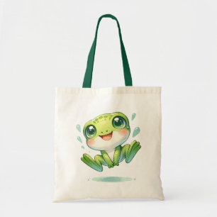 Niedlicher Frosch Tragetasche