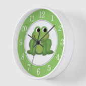 Niedlicher Frosch Uhr (Winkel)