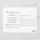 Niedlicher Frosch und Lilies Botanische Flora Neue Postkarte (Rückseite)