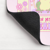 Niedlicher Frosch und Pilz - Funny Romantic Mousepad (Ecke)