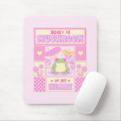 Niedlicher Frosch und Pilz - Funny Romantic Mousepad (Mit Mouse)
