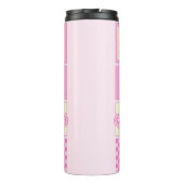 Niedlicher Frosch und Pilz - Funny Romantic Thermosbecher (Rückseite)