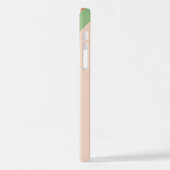 Niedlicher Frosch und Pilze Cartoon | Name iPhone Hülle (Linke Seite)