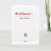 niedlicher Frosch zum Geburtstag Karte (Rückseite)