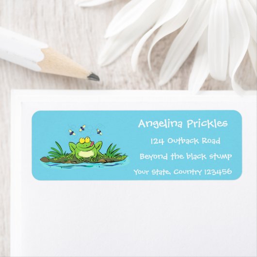 Niedlicher Froschfrosch Cartoon (Insitu)