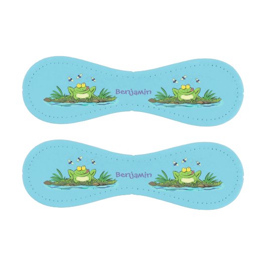 Niedlicher Froschfrosch Cartoon Baseball (Paneele)