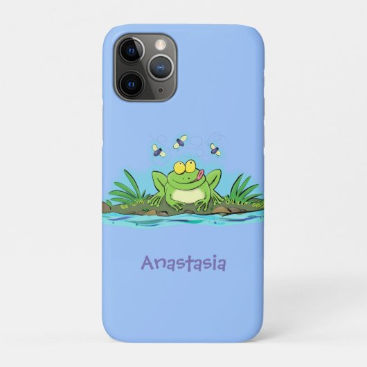 Niedlicher Froschfrosch Cartoon Case-Mate iPhone Hülle (Rückseite)