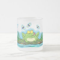 Niedlicher Froschfrosch Cartoon