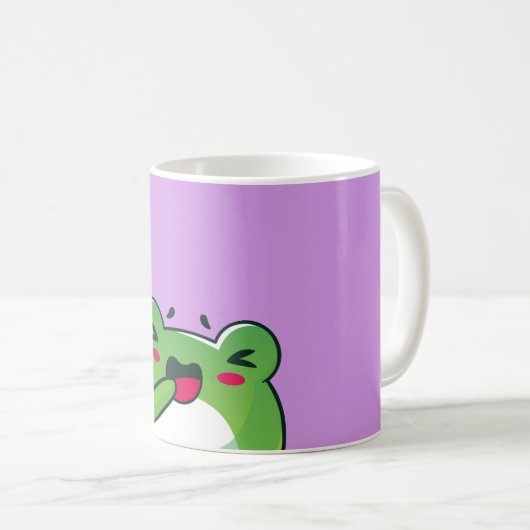 Niedlicher Froschkrebs Kaffeetasse (VorderseiteRechts)