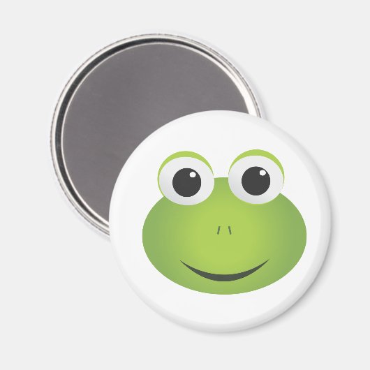 Niedlicher Froschmagnet für grünen Cartoon Magnet (Vorderseite/Rückseite)