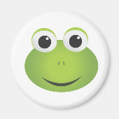 Niedlicher Froschmagnet für grünen Cartoon Magnet (Vorne)