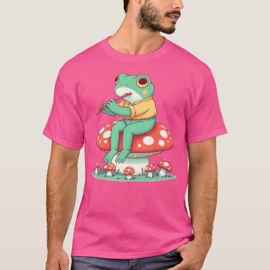 Niedlicher Froschmuck T-Shirt (Vorderseite)