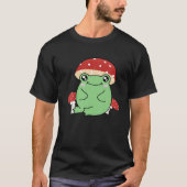 Niedlicher Froschmückhut - Kernästhetik T-Shirt (Vorderseite)