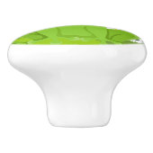 Niedlicher Froschname Keramikknauf (Seitenansicht)