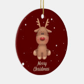 niedlicher Froschrei Keramik Ornament (Rechts)