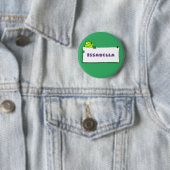 Niedlicher Froschsigne Cartoon Abbildung Button (Beispiel)