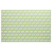 Niedlicher Froschsigne Cartoon Abbildung Stoff (Fat Quarter (45,7 x 55,9 cm))