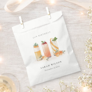 Niedlicher Fruchtcocktail Orange Blush Jegliche Ja Geschenktütchen