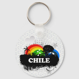 Niedlicher fruchtiger Chile Schlüsselanhänger