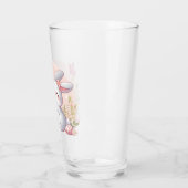 Niedlicher Frühjahr/Osterhase mit Ei Glas (Links)