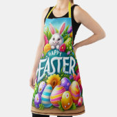 Niedlicher Frühjahr/Osterhase mit Ei Schürze (InSitu)