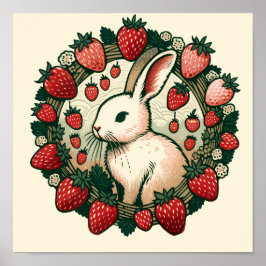 Niedlicher Frühling Bunny Rabbit Baby Bunnies Rabb Poster