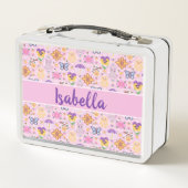 Niedlicher Frühling Metall Brotdose (Rückseite)