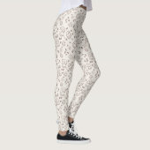 Niedlicher Frühling Ostern Bunny Floral Muster Ei  Leggings (Rechts)