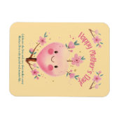 Niedlicher Frühlingsfest Muttertag Magnet (Horizontal)