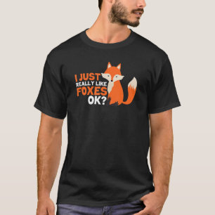Niedlicher Fuchs, den ich einfach nur füchse mag T-Shirt