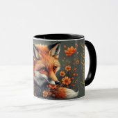 Niedlicher Fuchs-Kaffeebecher – Waldtier-Geschenk Tasse (VorderseiteRechts)