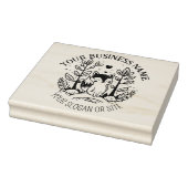 Niedlicher Fuchs, maßgeschneidertes Geschäft, groß Gummistempel (Stempel)