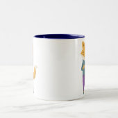 Niedlicher Fuchs mit Tasse Tee (Mittel)