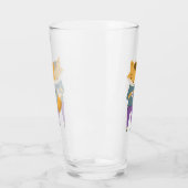 Niedlicher Fuchs mit Tasse Tee (Links)