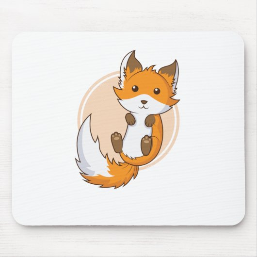 niedlicher Fuchs Mousepad (Vorne)