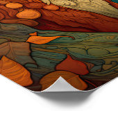 Niedlicher Fuchs Poster (Ecke)