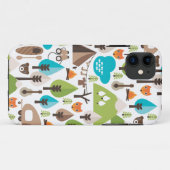 Niedlicher Fuchs retro iphone Fall Case-Mate iPhone Hülle (Rückseite (Horizontal))