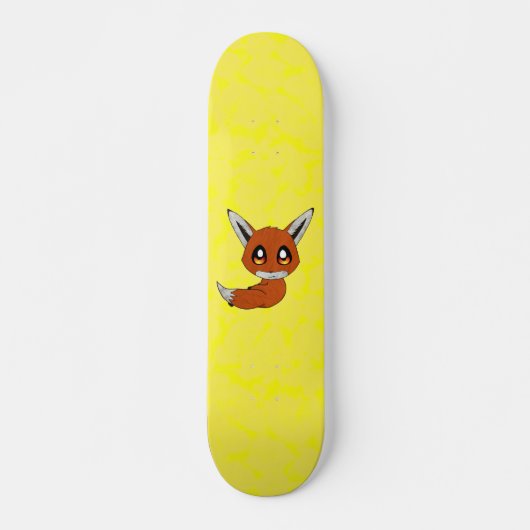 Niedlicher Fuchs Skateboard (Vorne)