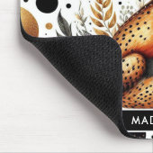 Niedlicher Fuchs und Punkte Nahtlos Mousepad (Ecke)