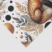 Niedlicher Fuchs und Punkte Nahtlos Seidenpapier (Ausschnitt)