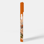 niedlicher Fuchs und Tierfreunde mit Monogramm Case-Mate iPhone Hülle (Rückseite / Rechts)