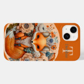 niedlicher Fuchs und Tierfreunde mit Monogramm Case-Mate iPhone Hülle (Rückseite (Horizontal))