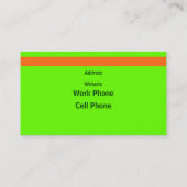 niedlicher Fuchs Visitenkarte (Rückseite)