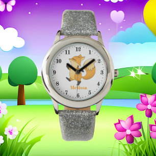 Niedlicher Fuchstierliebhaber Armbanduhr