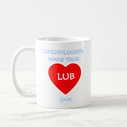 Niedlicher Funny Cardiologe Gift Tasse (Links)